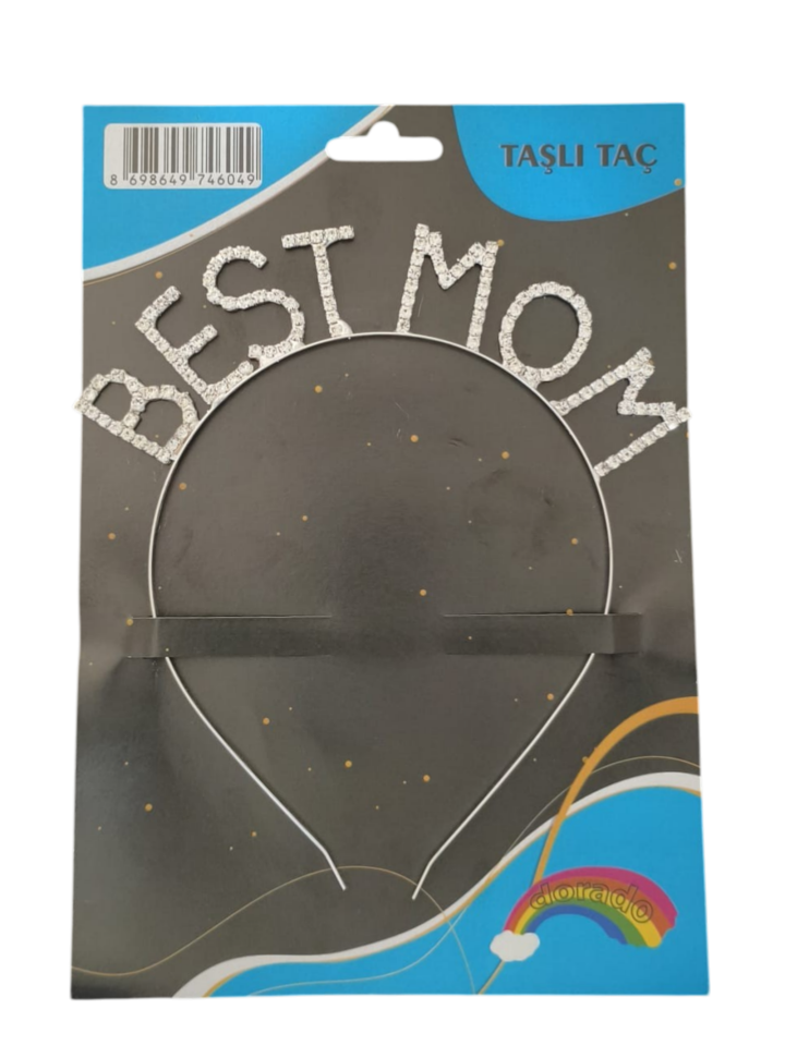 TAŞLI TAÇ BEST MOM GÜMÜŞ