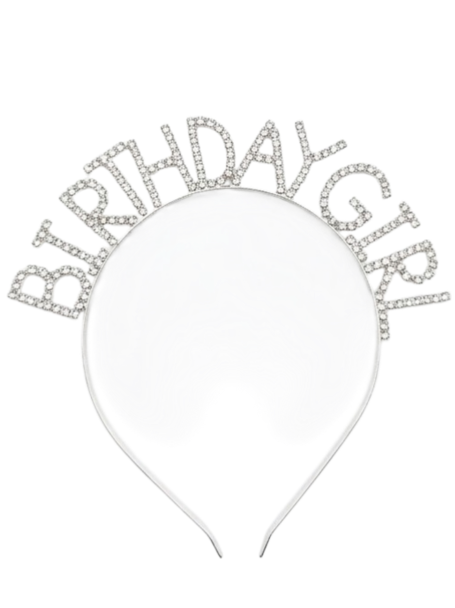 TAŞLI TAÇ BİRTHDAY GiRL GÜMÜŞ