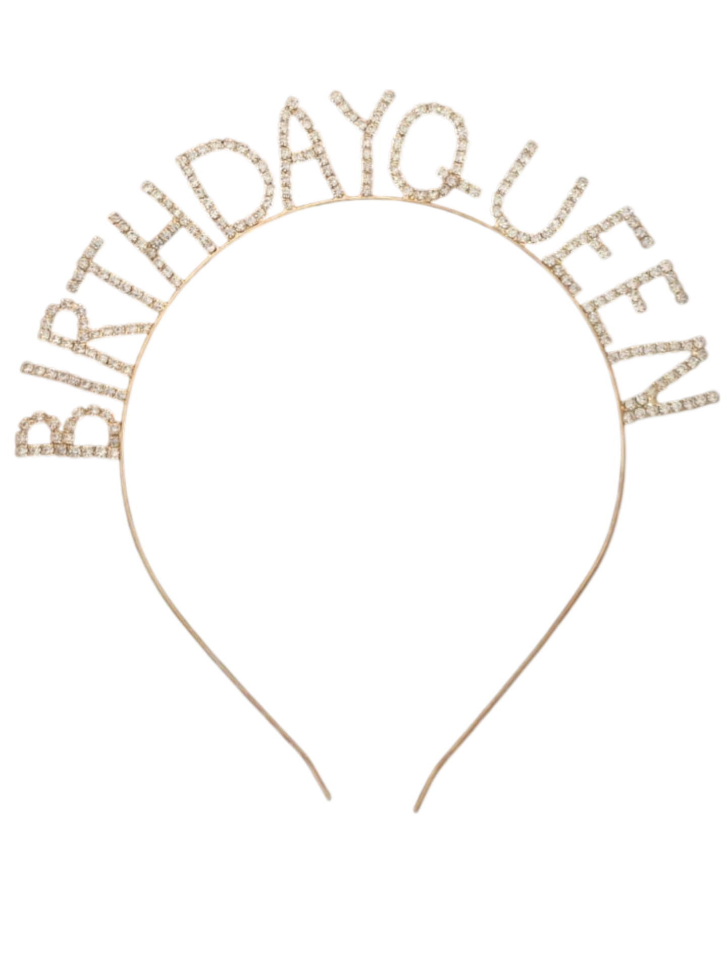 TAŞLI TAÇ BİRTHDAY QUEEN GOLD