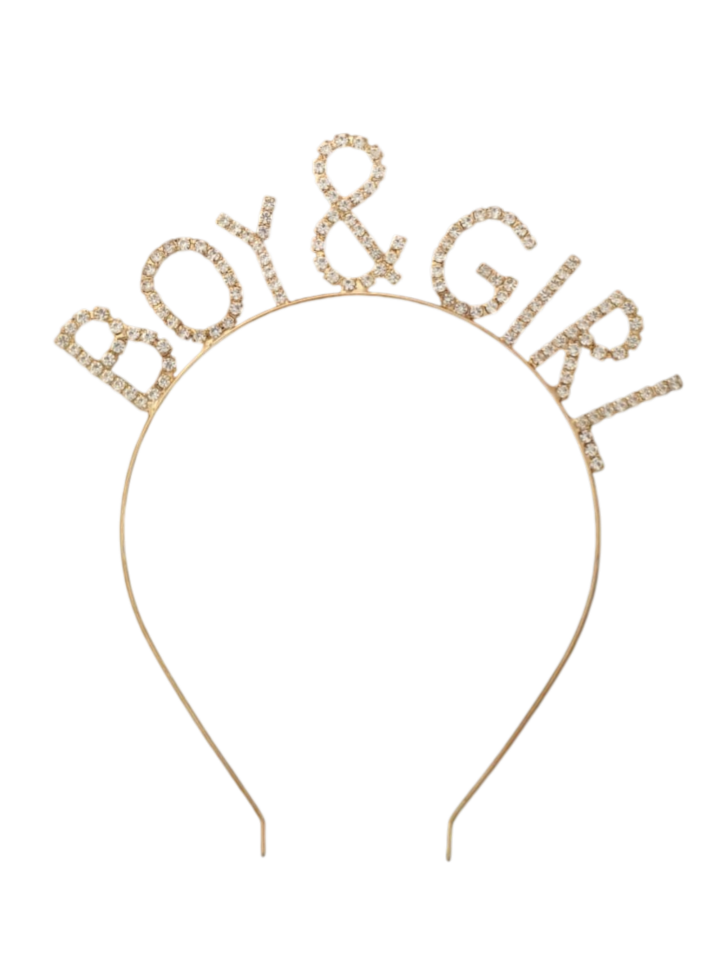 TAŞLI TAÇ BOY & GİRL GOLD