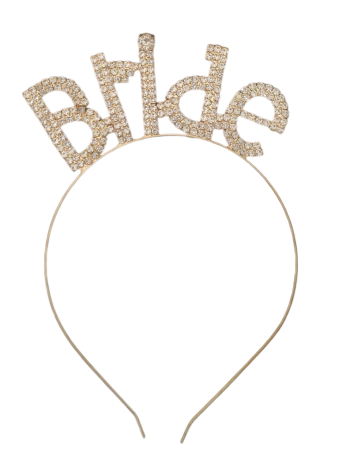 TAŞLI TAÇ BRİDE KALIN GOLD