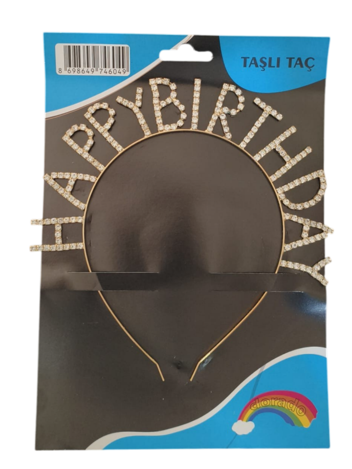 TAŞLI TAÇ HAPPY GOLD