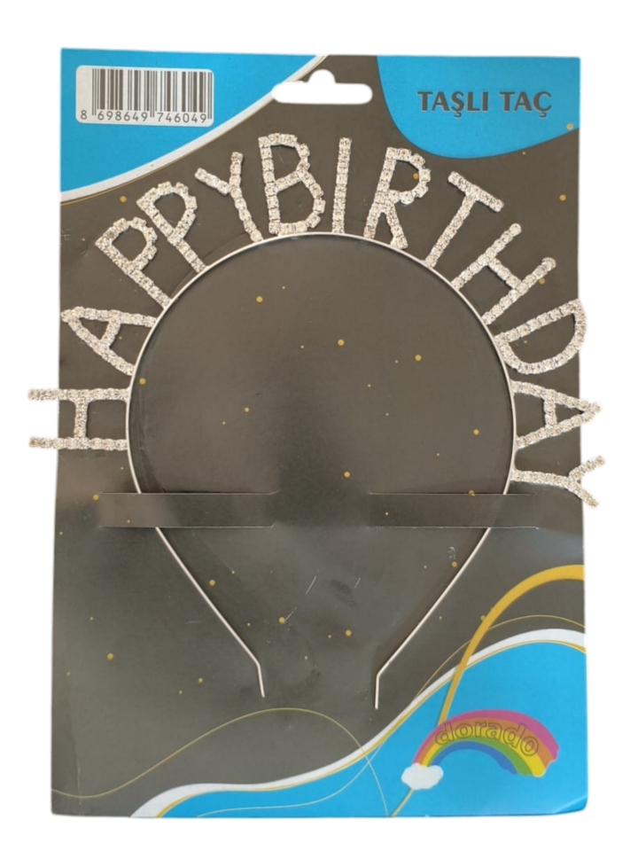 TAŞLI TAÇ HAPPY GÜMÜŞ