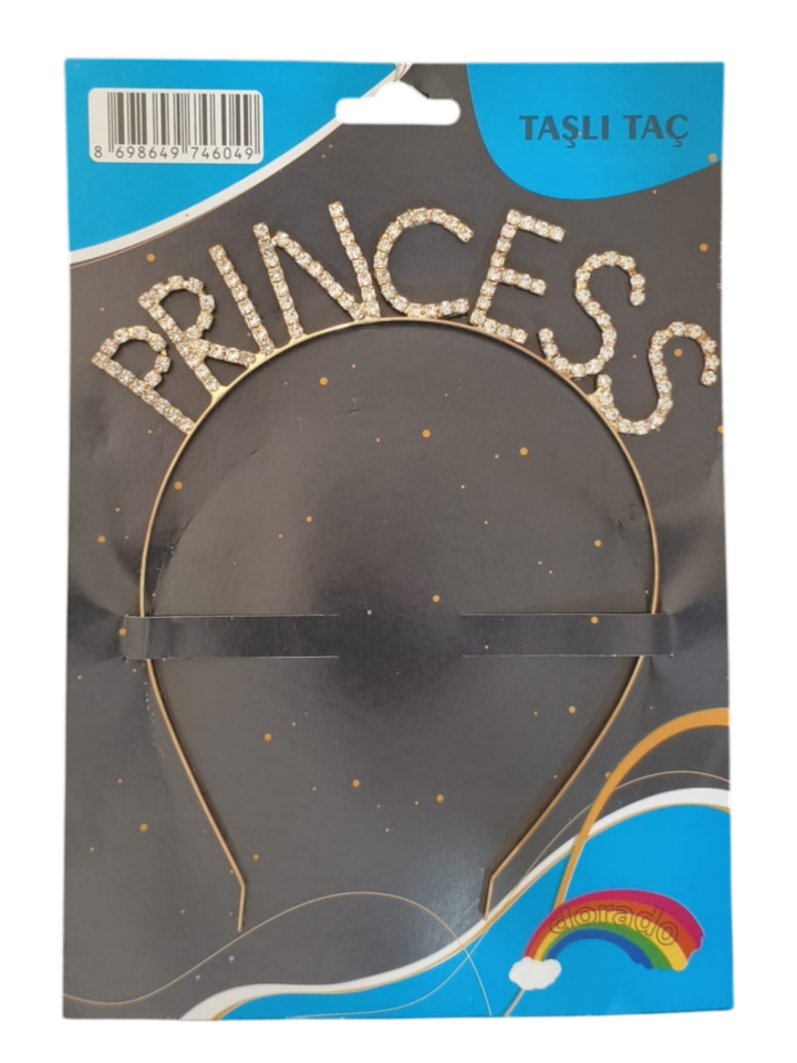 TAŞLI TAÇ PRINCESS GOLD