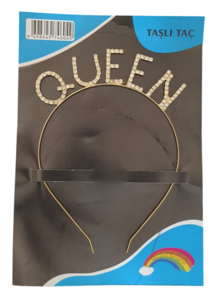 TAŞLI TAÇ QUEEN GOLD