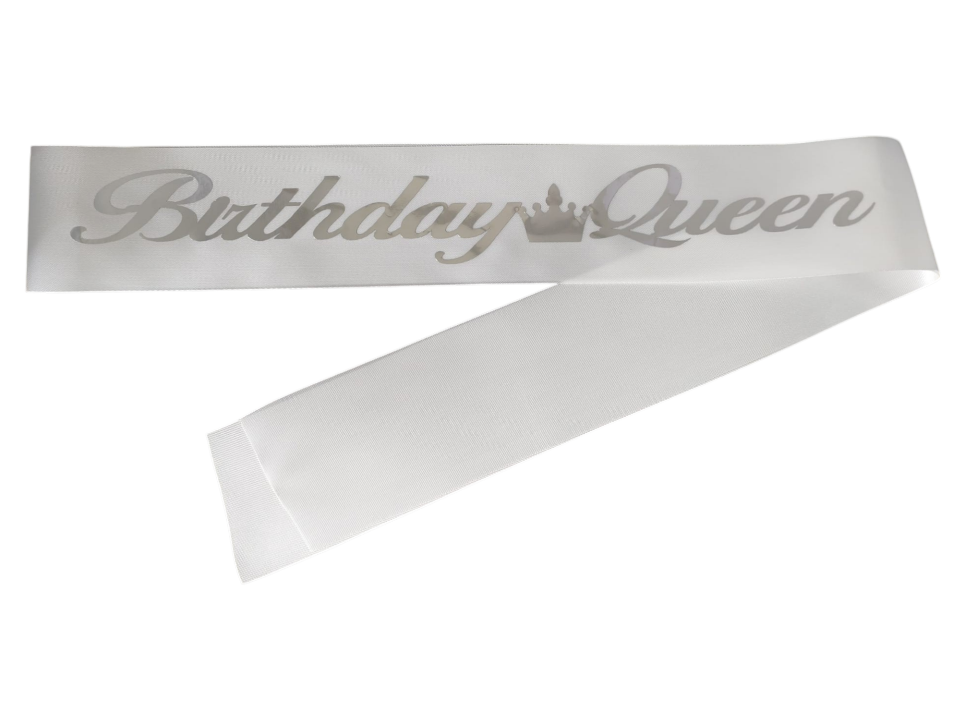 KUMAŞ BİRTHDAY QUEEN BEYAZ GÜMÜŞ