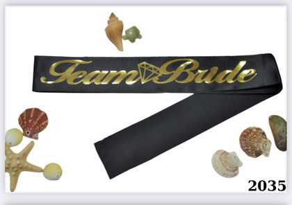 TEAM BRİDE KUMAŞ KUŞAK SİYAH GOLD