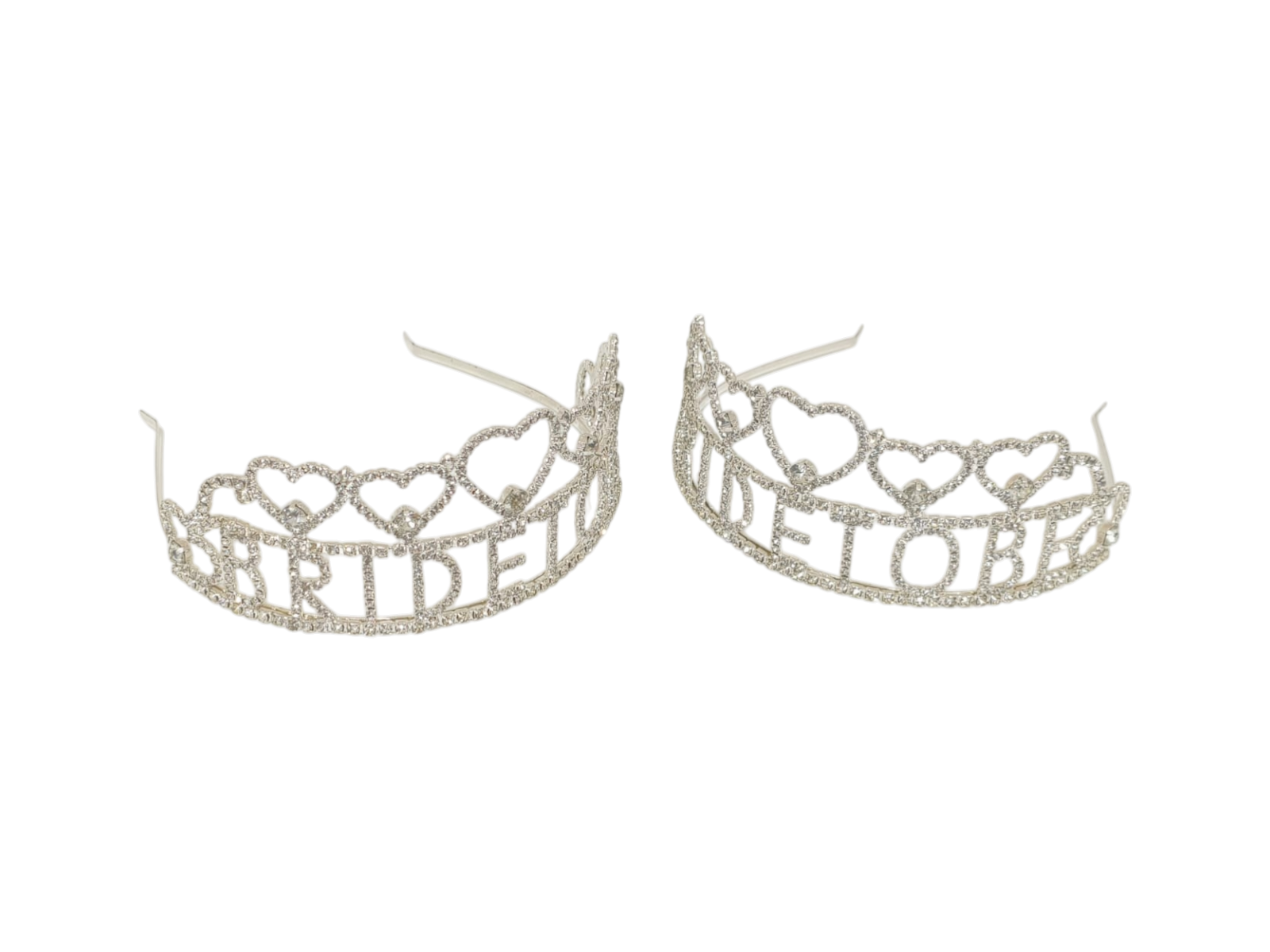 YUVARLAK TAŞLI TAÇ BRİDE TOBE GÜMÜŞ