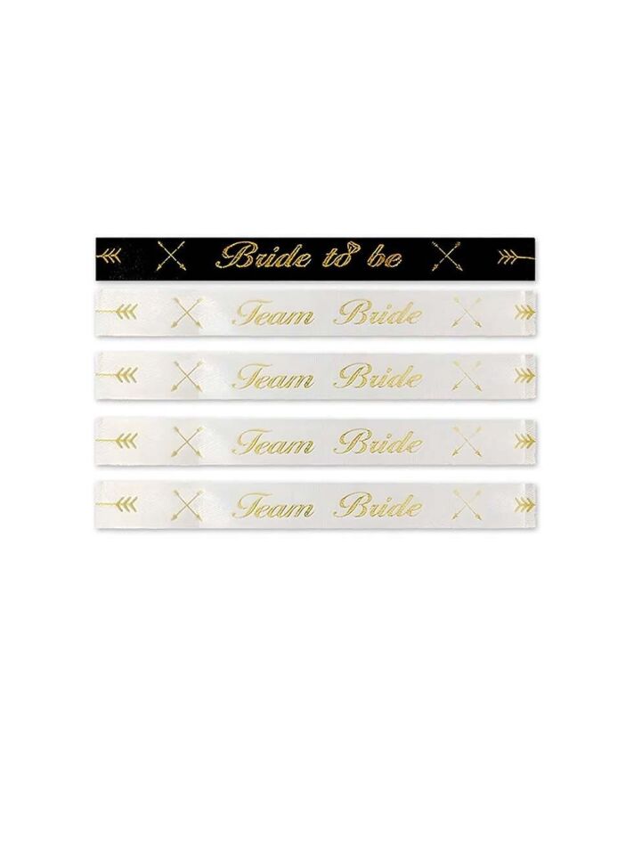 5Lİ BİLEKLİK KUMAŞ BEYAZ GOLD