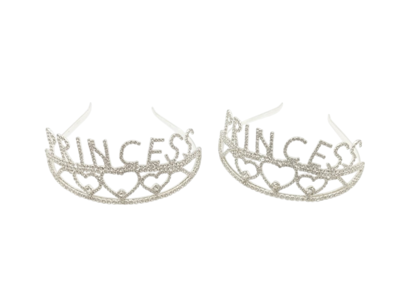 YUVARLAK TAŞLI TAÇ PRİNCES GÜMÜŞ