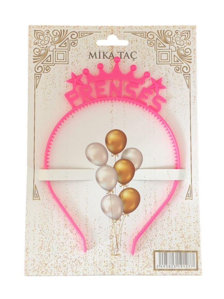 MİKA TAÇ PRENSES FUŞYA