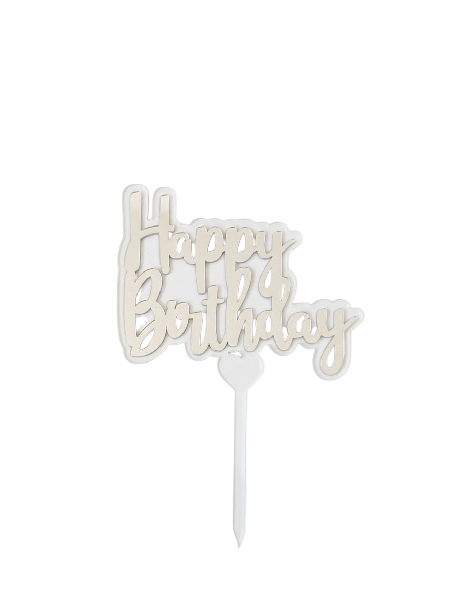 KUTULU PASTA YAZISI HAPPY GÜMÜŞ