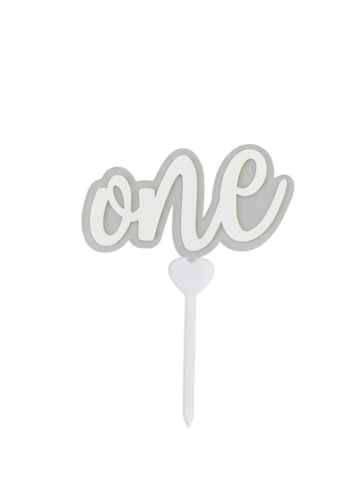 KUTULU PASTA YAZISI ONE GÜMÜŞ