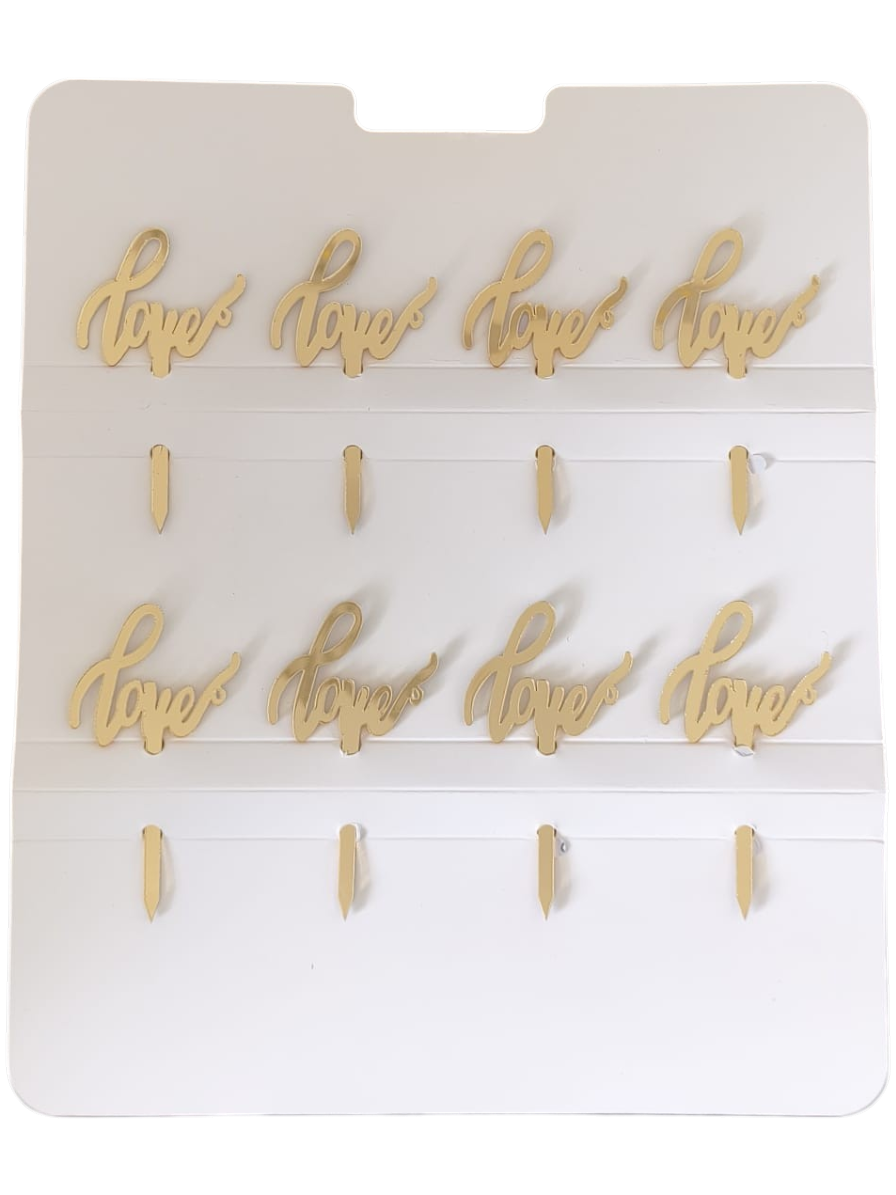 8'Lİ PLEKSİ KÜRDAN LOVE GOLD