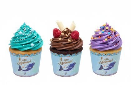 25Lİ CUPCAKE DENİZ KIZI