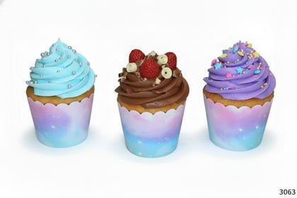 25Lİ CUPCAKE GÖKKUŞAGI