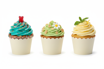 25Lİ CUPCAKE MAKARON SARI