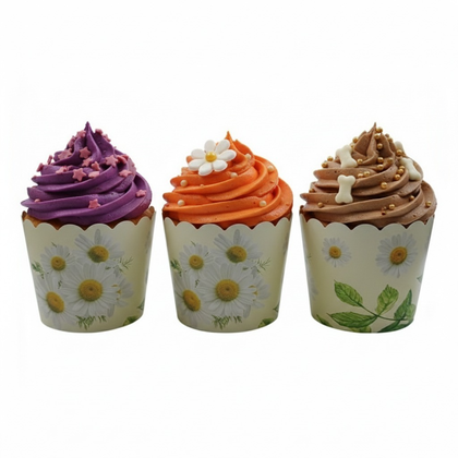 25'Lİ CUPCAKE PAPATYA