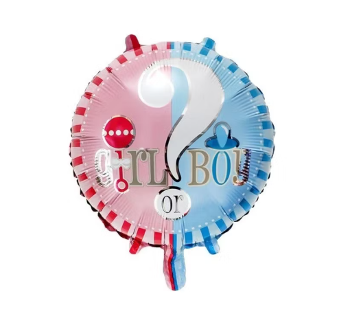 18 İNÇ CİNSİYET BALON GİRL OR BOY