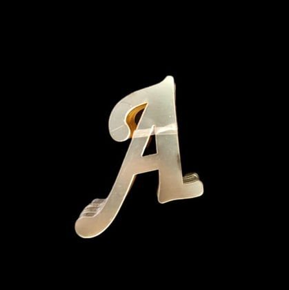 4 CM PLEKSİ HARF ( 20'Lİ) A GOLD