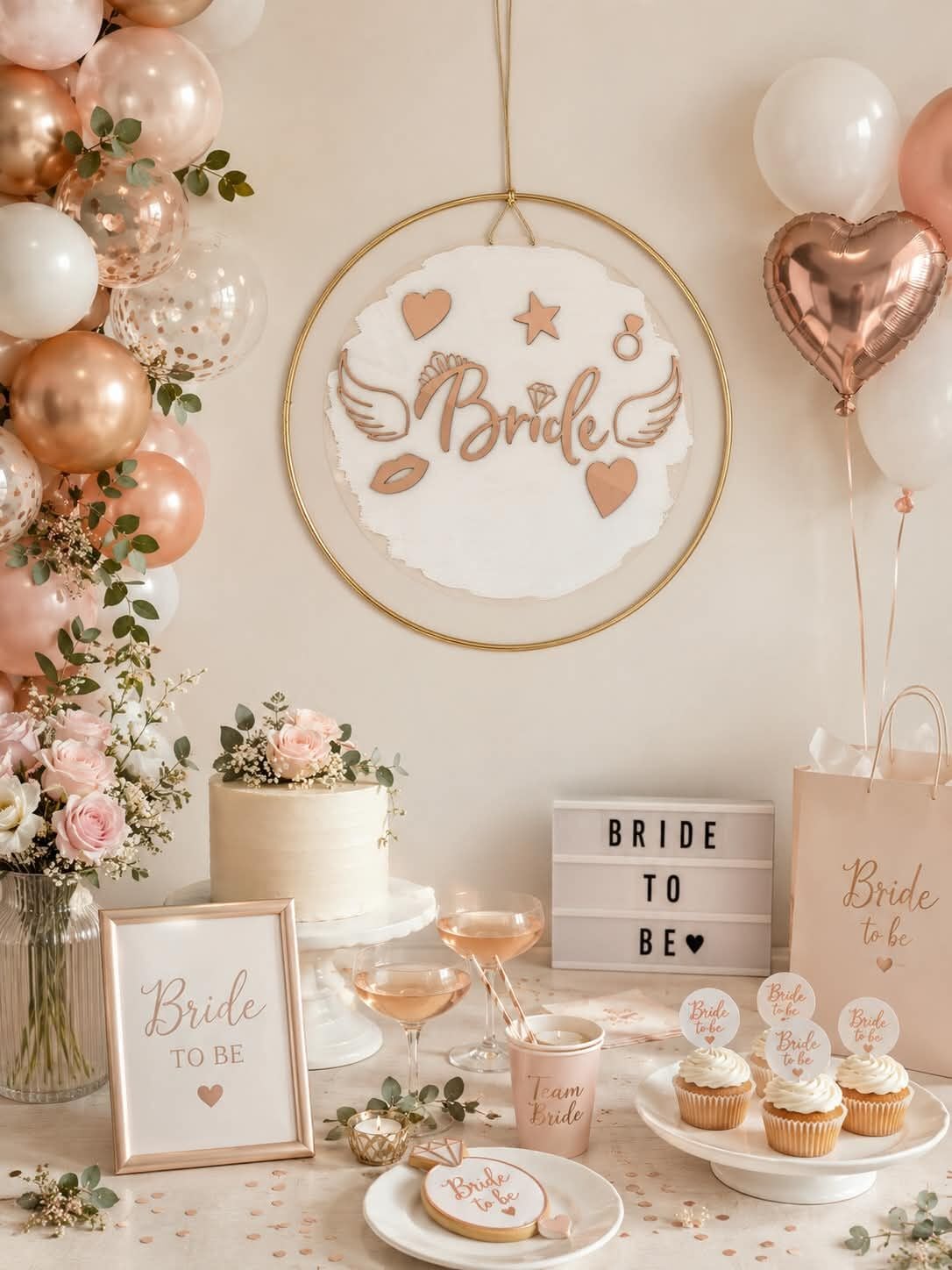 BRİDE DUVAR SÜSÜ MELEK KANADI ROSE
