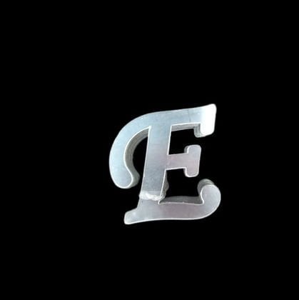 4 CM PLEKSİ HARF ( 20'Lİ) E GÜMÜŞ