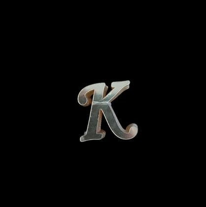 4 CM PLEKSİ HARF (20'li) K GOLD