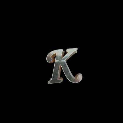 4 CM PLEKSİ HARF (20'li) K GOLD