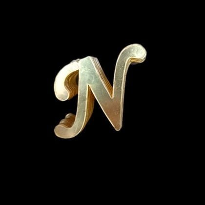 4 CM PLEKSİ HARF (20'li) N GOLD