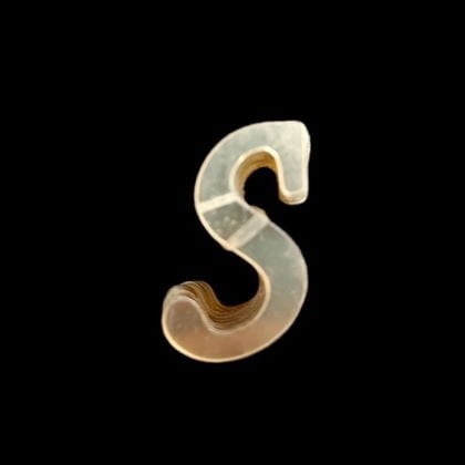 4 CM PLEKSİ HARF (20'li) S GOLD