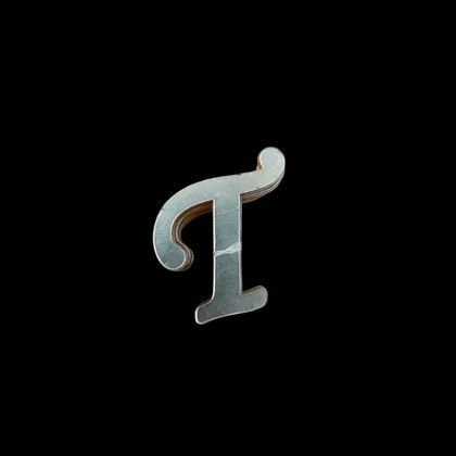 4 CM PLEKSİ HARF (20'li) T GOLD