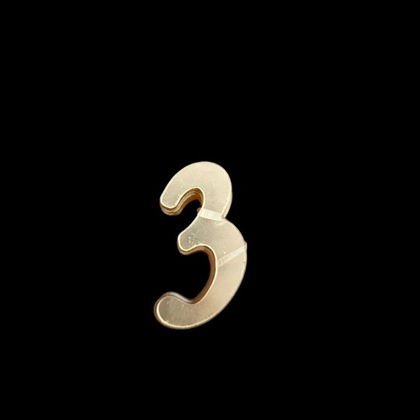 4 CM PLEKSİ RAKAM (20'li) 3 GOLD