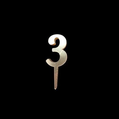 AHŞAP STAND YEDEK RAKAM (10'LU) 3 GOLD