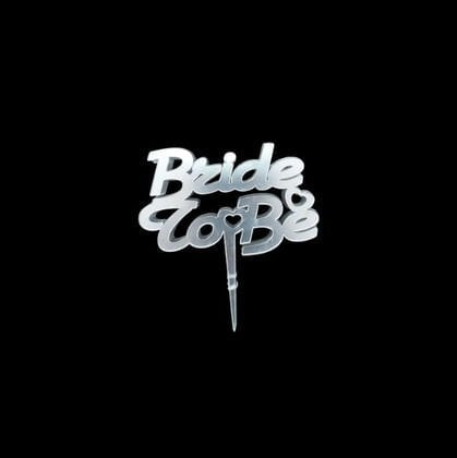 AHŞAP STAND YEDEK YAZI (10'LU) BRIDE TOBE GÜMÜŞ