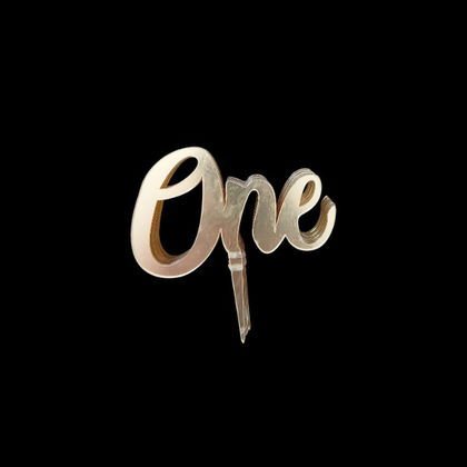AHŞAP STAND YEDEK YAZI (10'LU) ONE GOLD