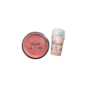 BRİDE TABAK BARDAK  SET