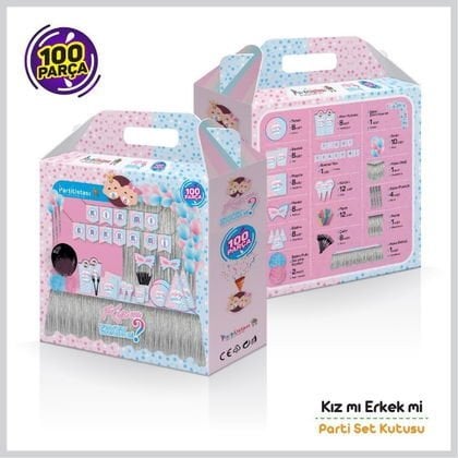 CİNSİYET BOY OR GIRL 100 PARÇA FULL SET