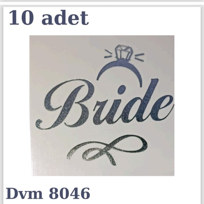 DÖVME GÜMÜŞ KOD.8046