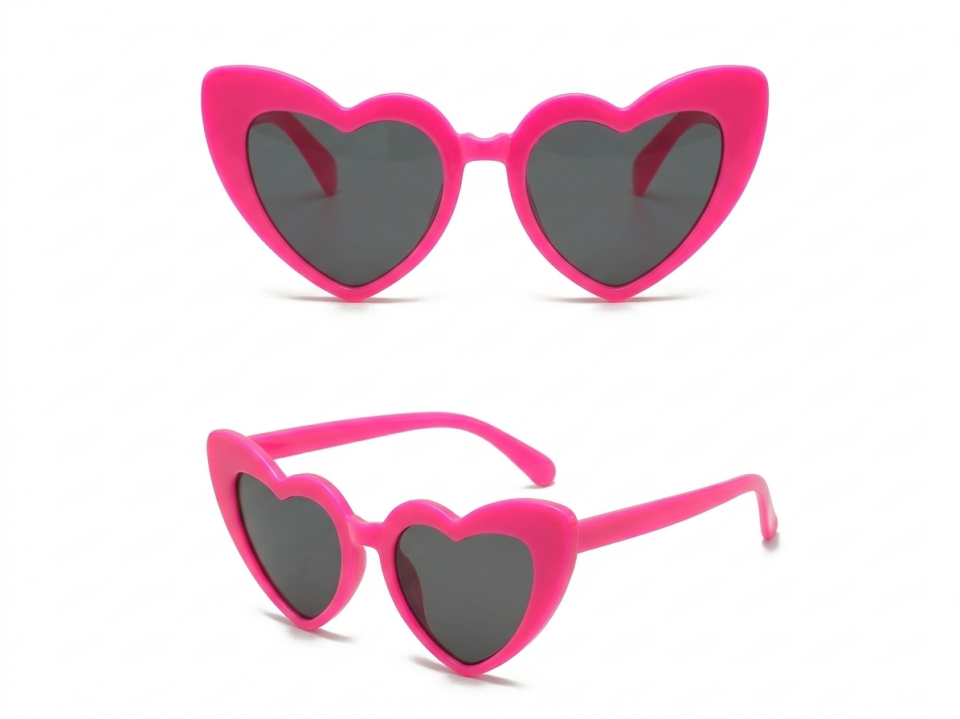 GELİN KALP GÖZLÜK FUŞYA