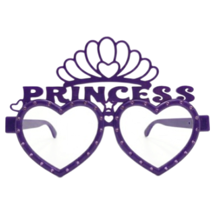 RENKLİ MİKA GÖZLÜK PRİNCESS MOR