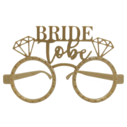 RENKLİ MİKA GÖZLÜK BRİDE TOBE MAT GOLD