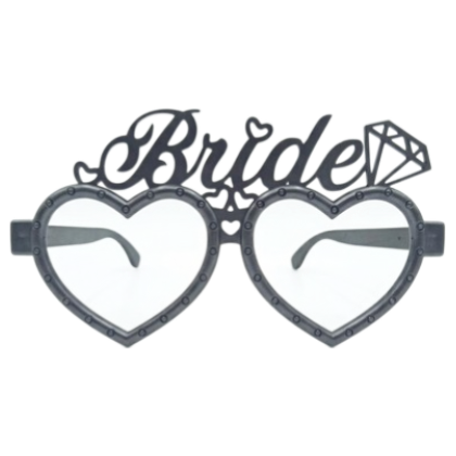 RENKLİ MİKA GÖZLÜK BRİDE GÜMÜŞ