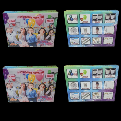 FULL SET İYİ Kİ DOĞDUN GOLD