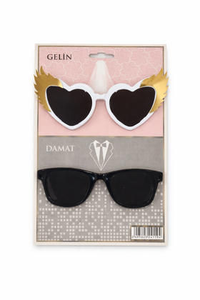 GELİN & DAMAT GÖZLÜK SET GOLD