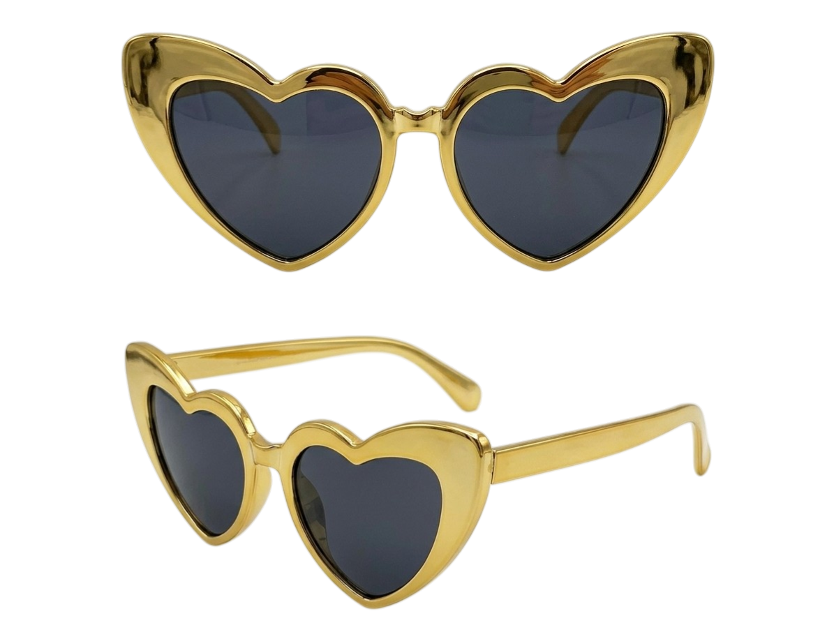 GELİN KALP GÖZLÜK GOLD