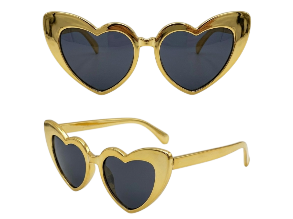 GELİN KALP GÖZLÜK GOLD