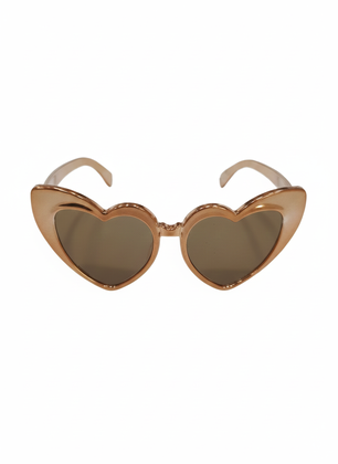 GELİN KALP GÖZLÜK ROSE GOLD