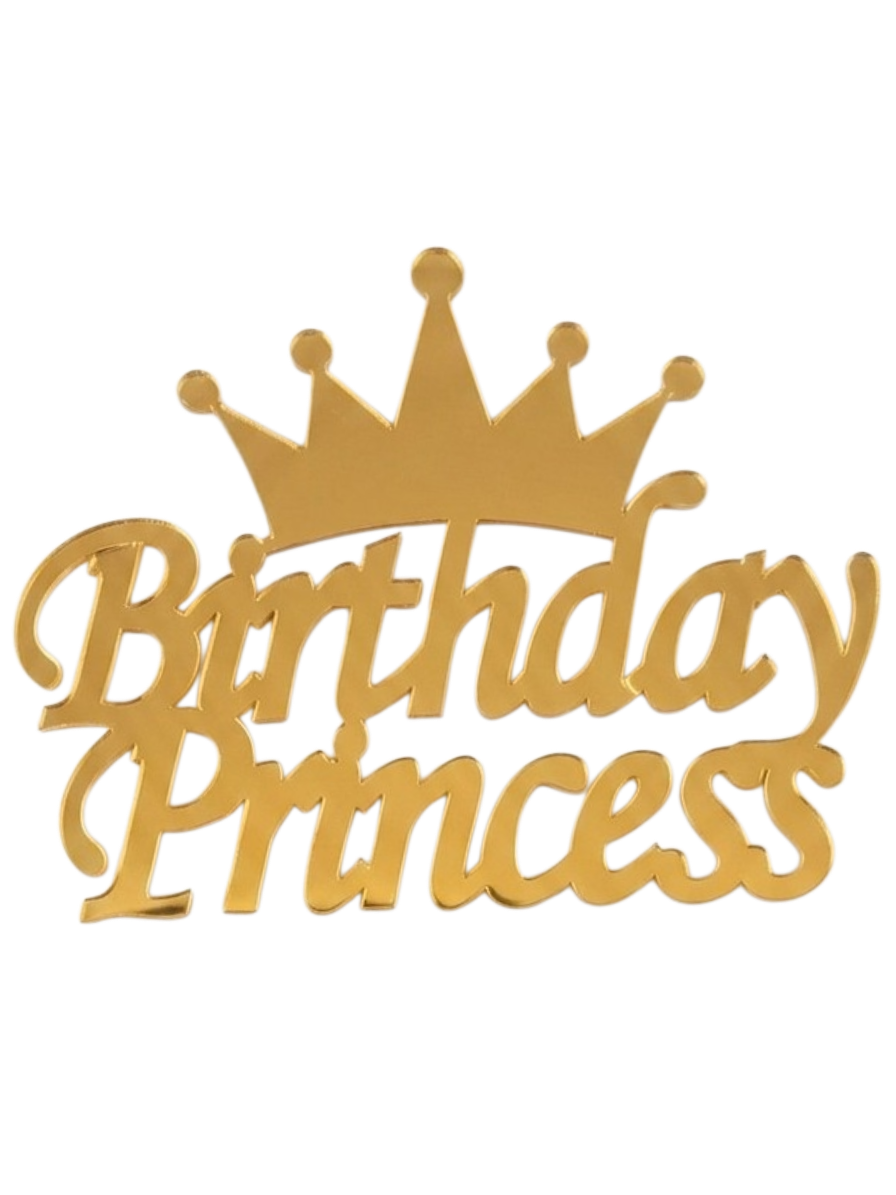 JİLETİN BİRTHDAY PRİNCESS GOLD PASTA ÖNÜ