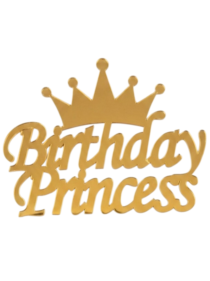 JİLETİN BİRTHDAY PRİNCESS GOLD PASTA ÖNÜ