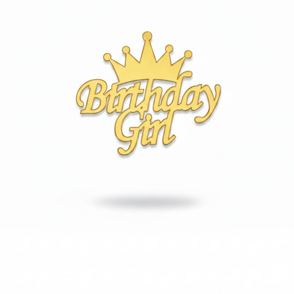 JİLETİN BİRTHDAY GİRL GOLD PASTA ÜSTÜ